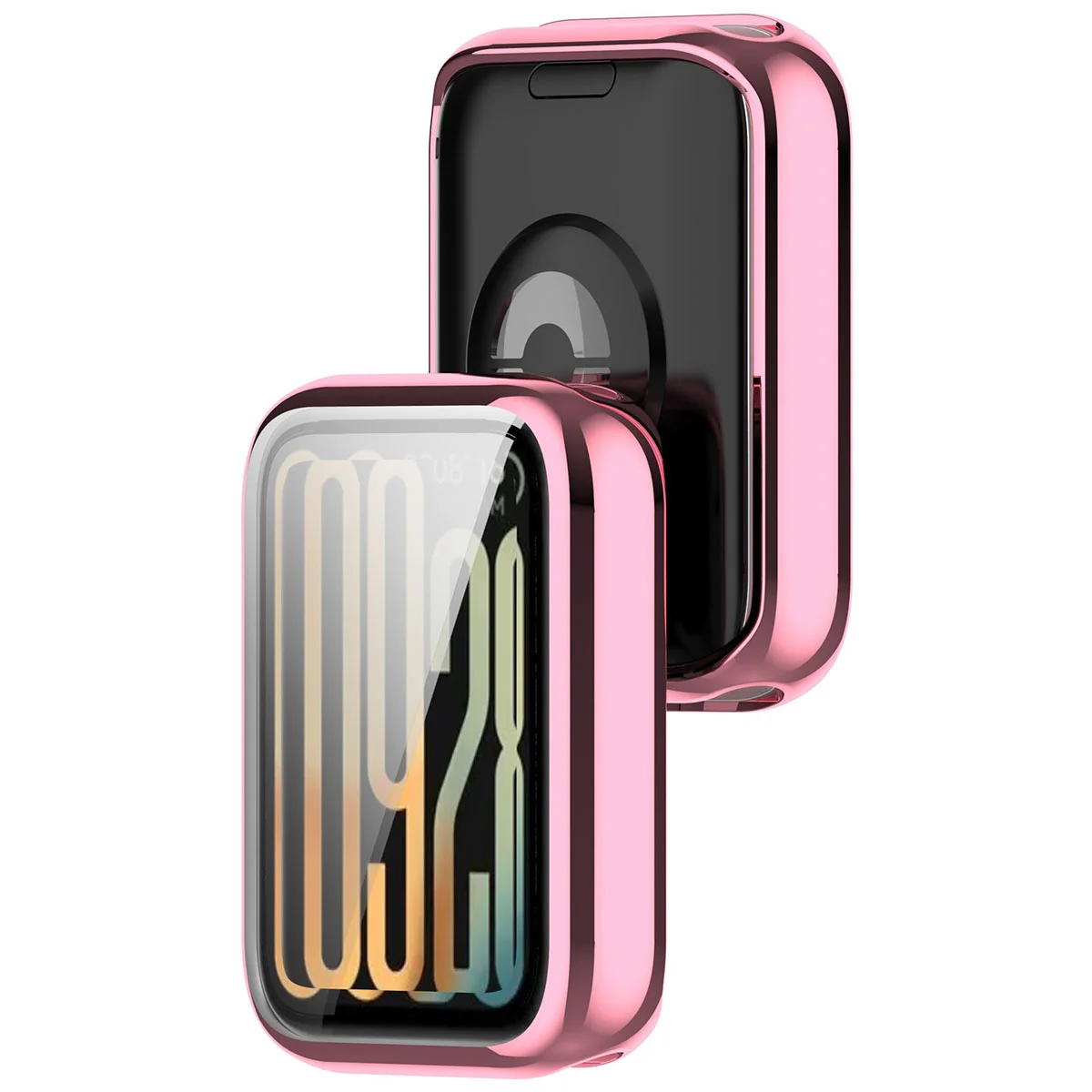Front oraz przód etui Bizon Case Watch Felipe dla Xiaomi Smart Band 10 Pro