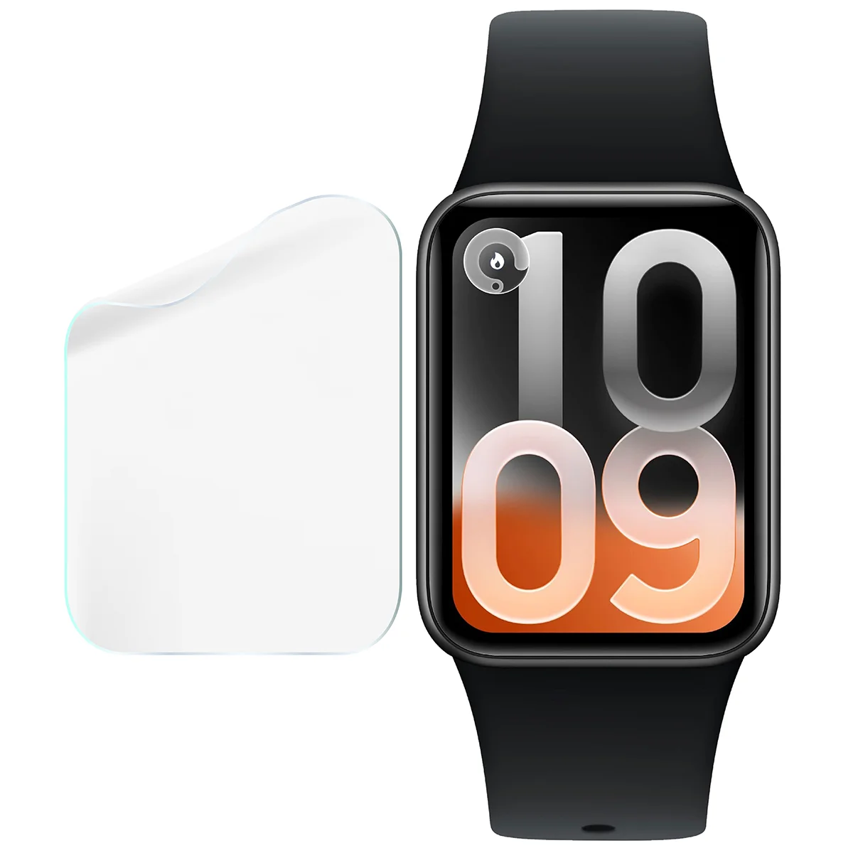 Bizon Watch Film Hydrogel Duo w zestawieniu z Xiaomi Smart Band 10 Pro