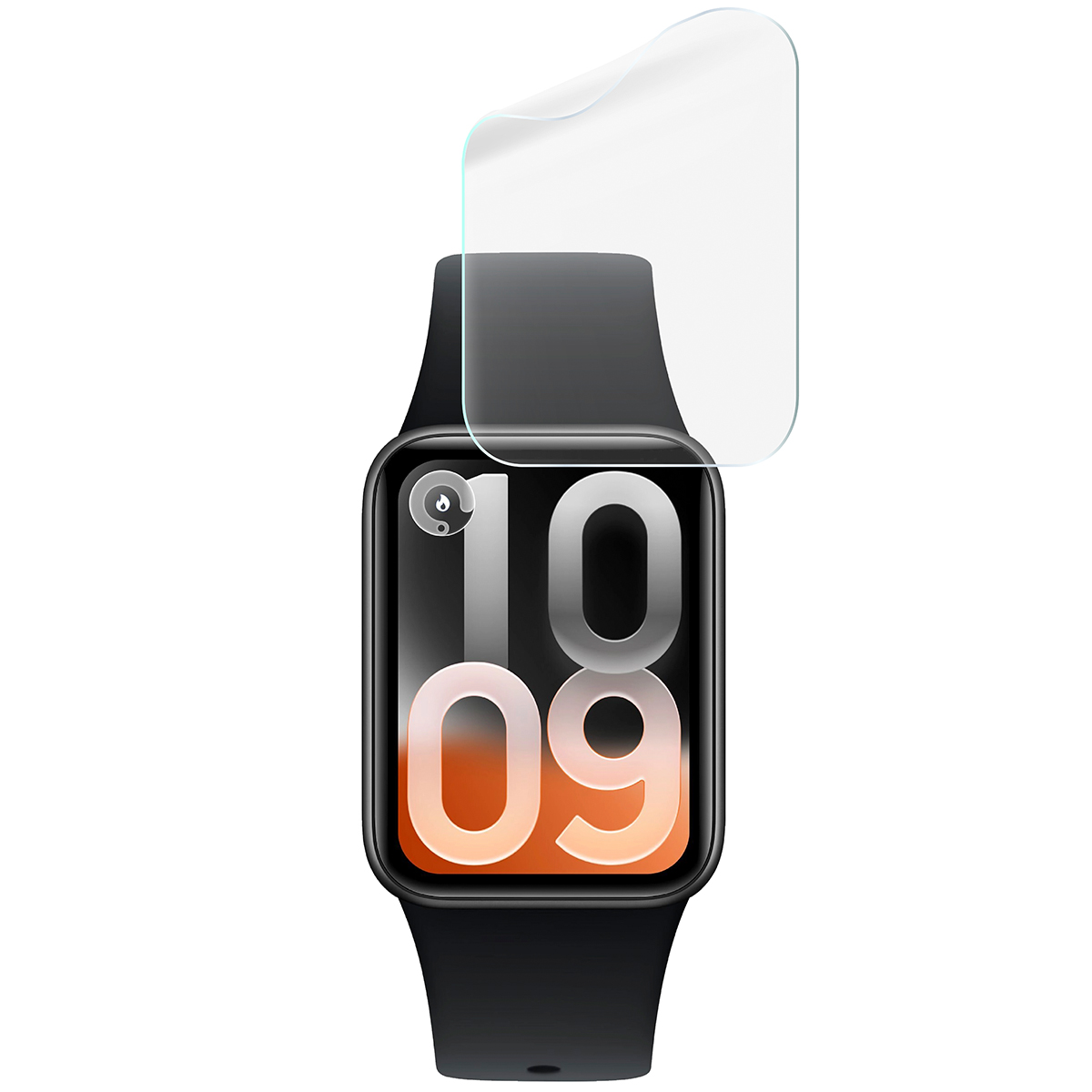 Zestaw folii hydrożelowych Bizon Watch Film Hydrogel Duo dla Xiaomi Smart Band 10 Pro