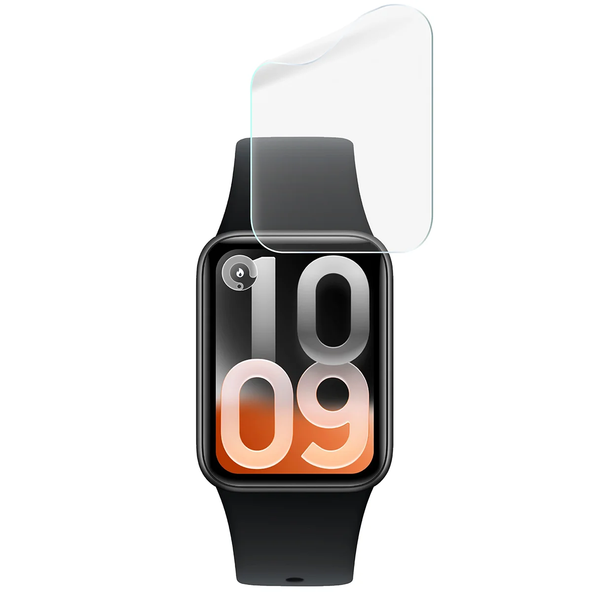 Zestaw folii hydrożelowych Bizon Watch Film Hydrogel Duo dla Xiaomi Smart Band 10 Pro