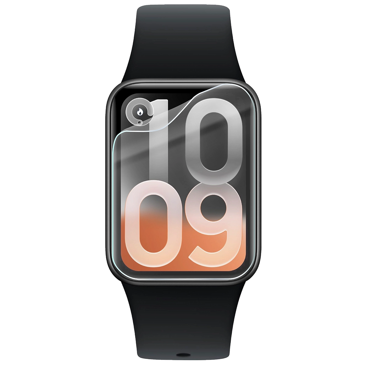 Folia hydrożelowa Bizon Watch Film HydroFlex do Xiaomi Smart Band 10 Pro na zegarku