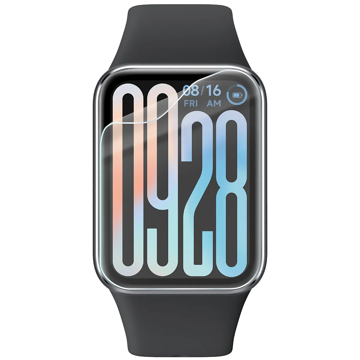 Folia hydrożelowa Bizon Watch Film HydroFlex do Xiaomi Smart Band 9 Pro na zegarku