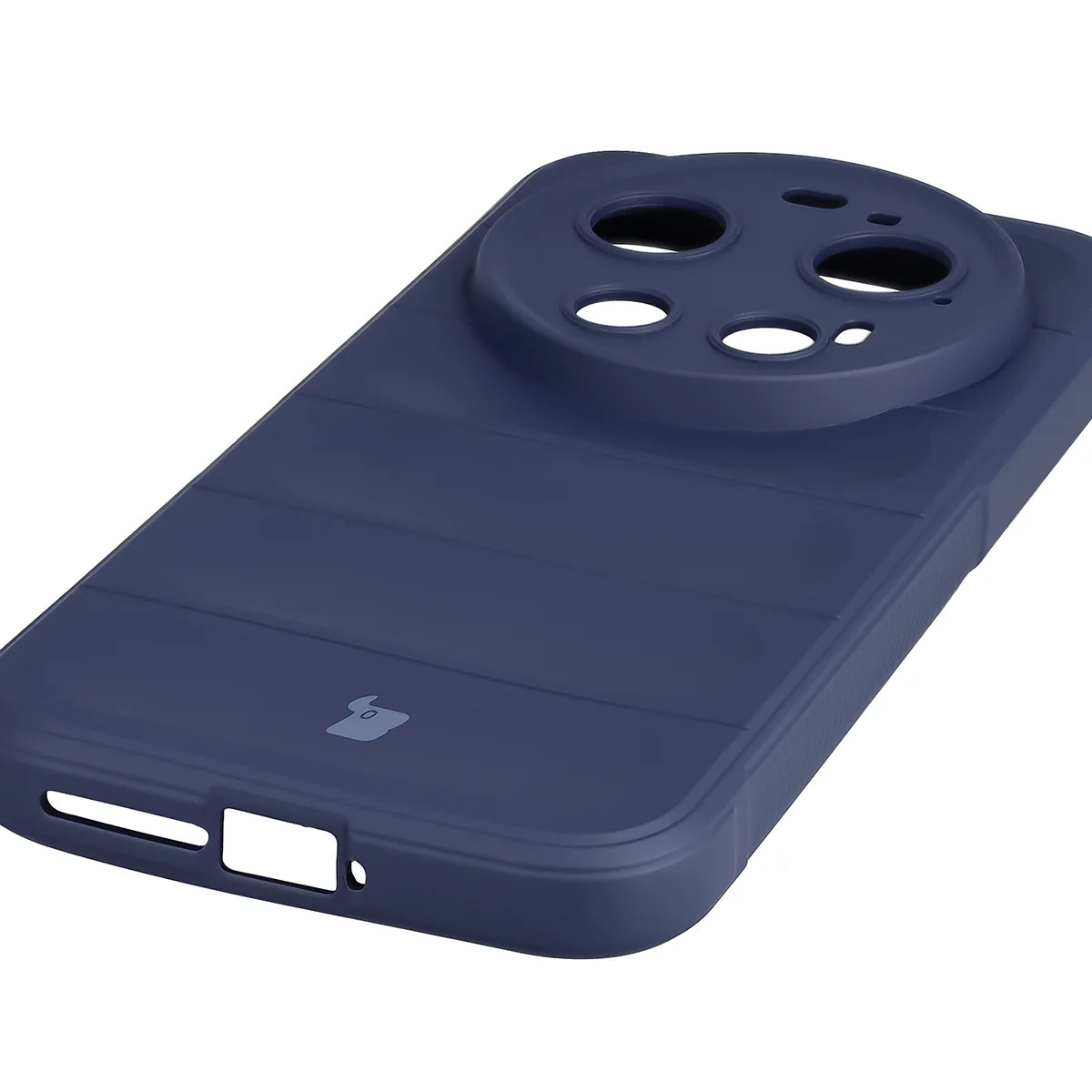 Precyzyjne wycięcia i kompatybilność z ładowaniem indukcyjnym w etui Bizon Case Tur do Xiaomi 17 Ultra
