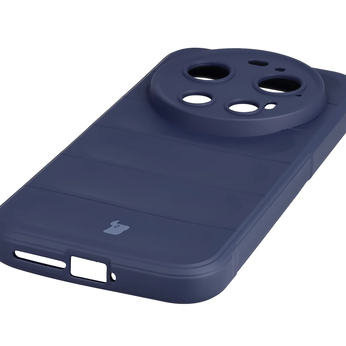 Precyzyjne wycięcia i kompatybilność z ładowaniem indukcyjnym w etui Bizon Case Tur do Xiaomi 17 Ultra