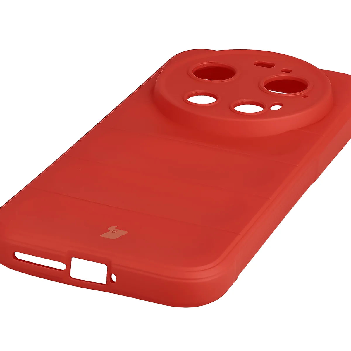 Precyzyjne wycięcia i kompatybilność z ładowaniem indukcyjnym w etui Bizon Case Tur do Xiaomi 17 Ultra