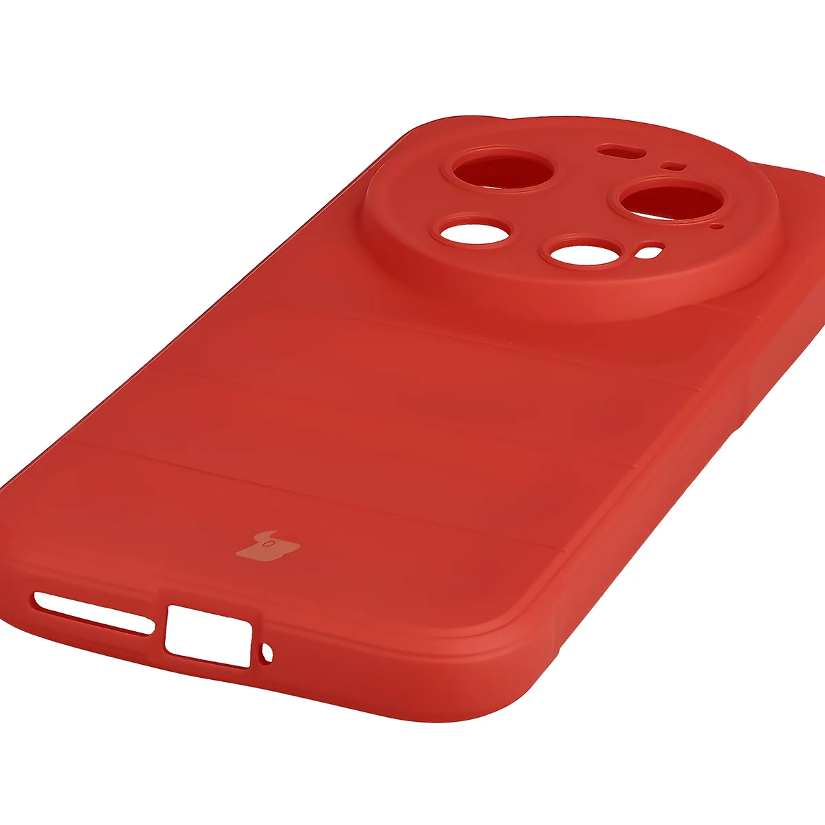 Precyzyjne wycięcia i kompatybilność z ładowaniem indukcyjnym w etui Bizon Case Tur do Xiaomi 17 Ultra