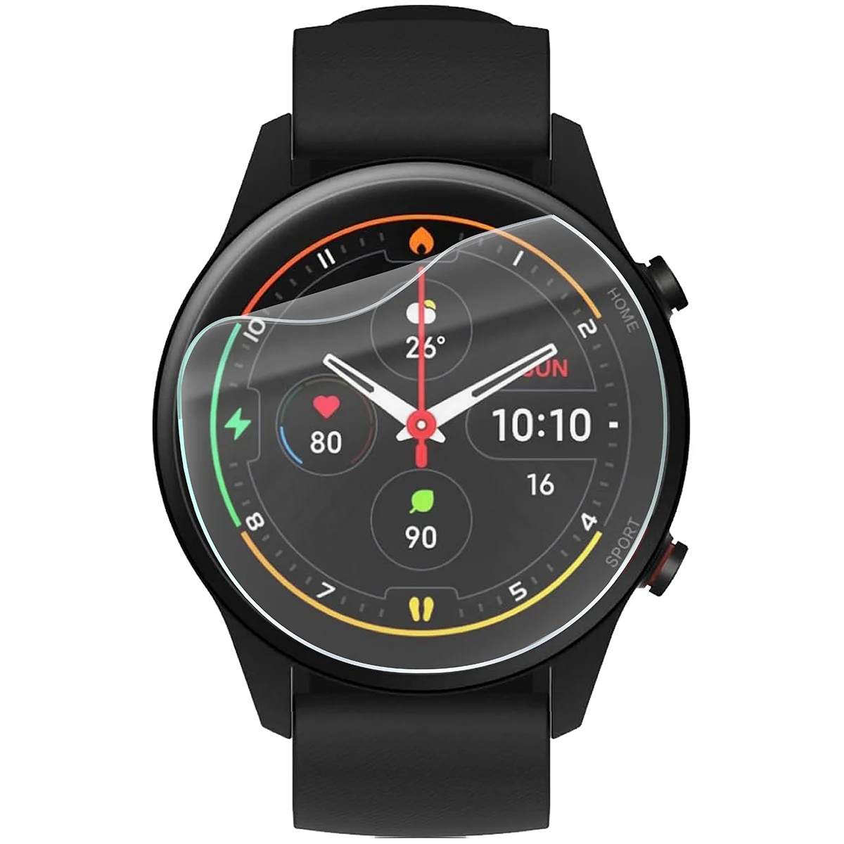 Folia hydrożelowa Bizon Watch Film HydroFlex do Xiaomi Mi Watch na zegarku