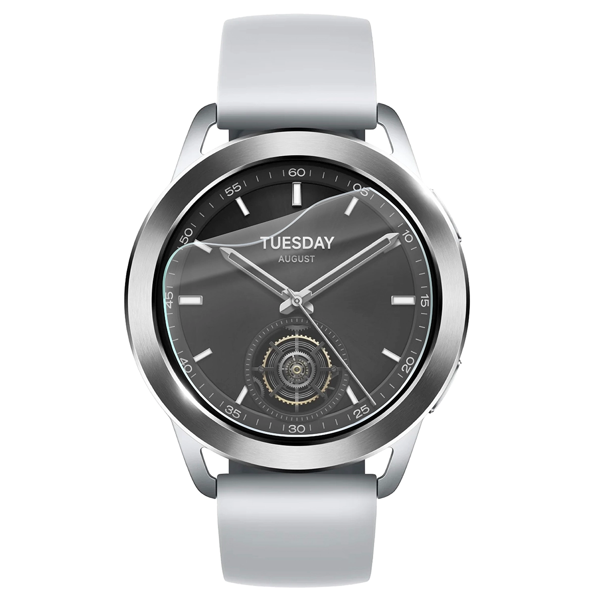 Folia hydrożelowa Bizon Watch Film HydroFlex do Xiaomi Watch S3 na zegarku
