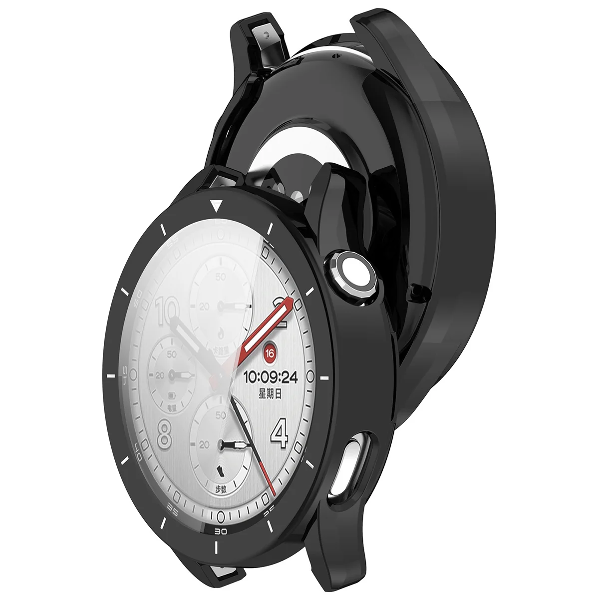 Front oraz przód etui Bizon Case Watch Felipe dla Xiaomi Watch S5