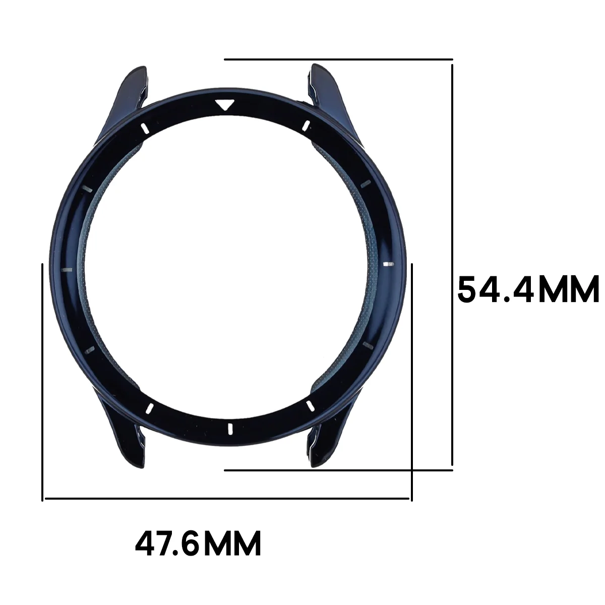 Wymiary obudowy Bizon Case Watch Felipe dla Xiaomi Watch S5