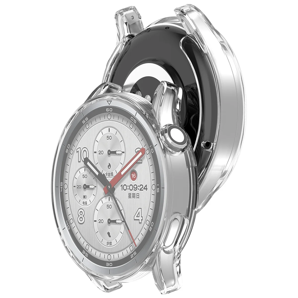 Front oraz przód etui Bizon Case Watch Felipe dla Xiaomi Watch S5