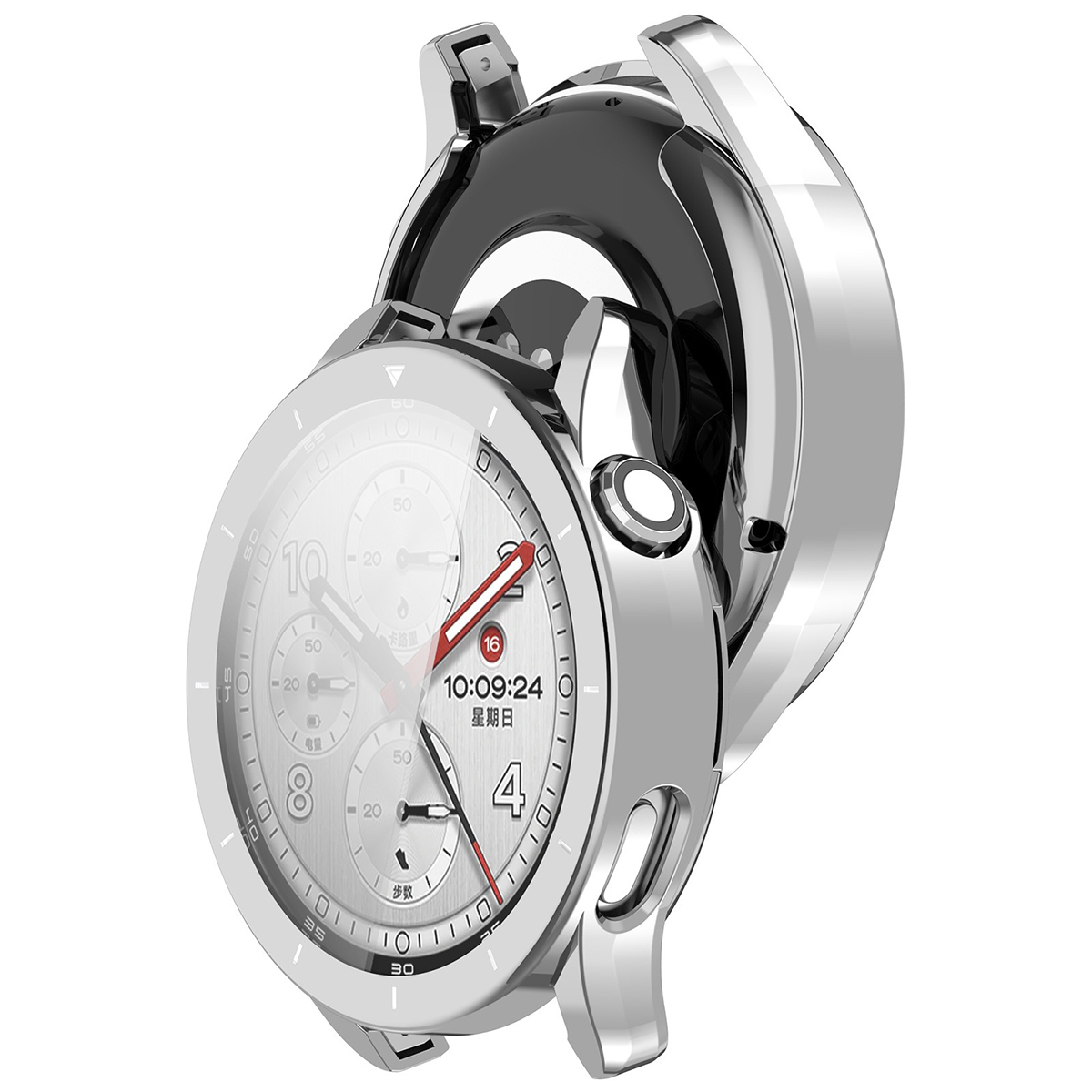 Front oraz przód etui Bizon Case Watch Felipe dla Xiaomi Watch S5