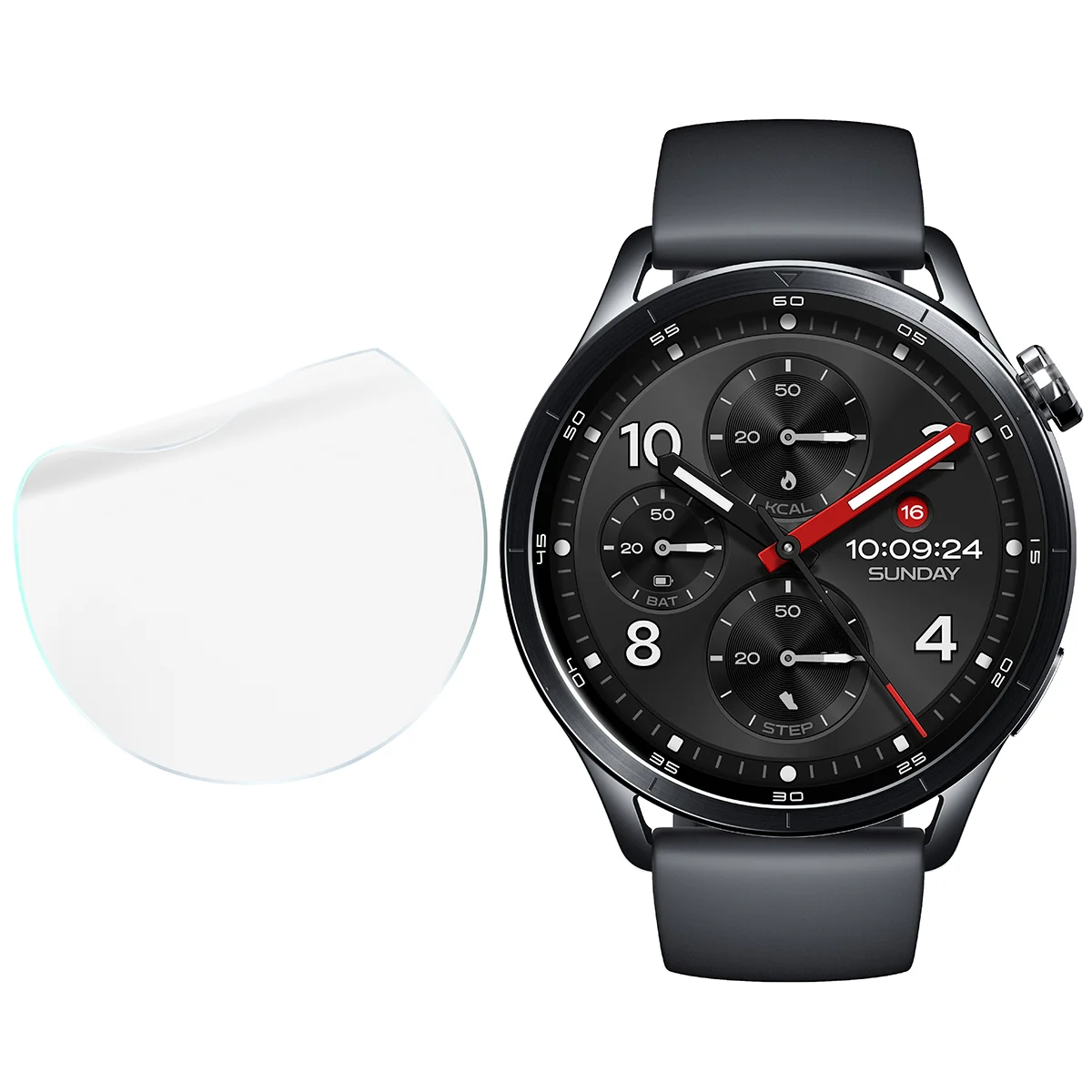 Bizon Watch Film Hydrogel Duo w zestawieniu z Xiaomi Watch S5
