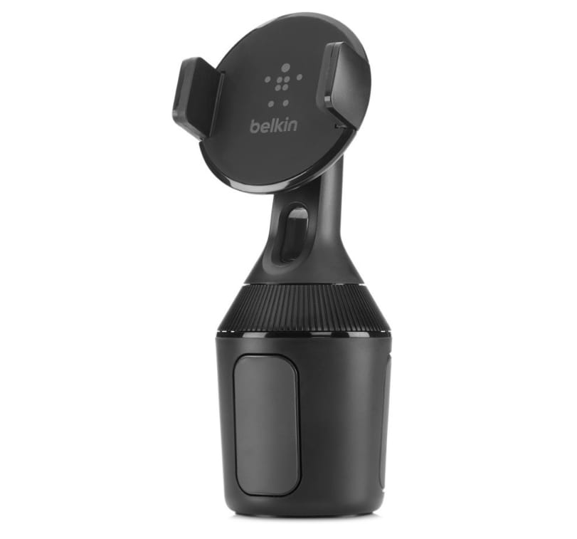 Belkin Car Cup Mount, stabilne podparcie telefonu, lekkie tworzywo sztuczne, łatwe czyszczenie, ogranicza kołysanie